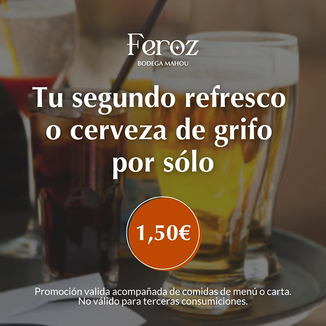 galeria promo refrescos feroz